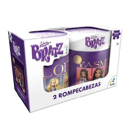 Bratz Cilindro 2 Pack Acabado Metalizado Bratz JCA-5280