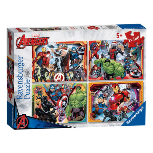 Marvel 4 x 100 Piezas Bumper Pack