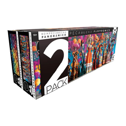 2 Pack Catrinas y Cubos coloridos JCA-5236