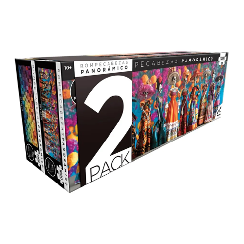 2 Pack Catrinas y Cubos coloridos JCA-5236