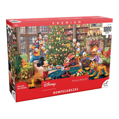 Disney-Navidad / Thomas Kinkade 1000 Pzs