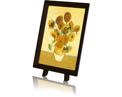 Girasoles - Van Gogh- Rompecabezas de Arte 150 Piezas Miniatura PieceRelax