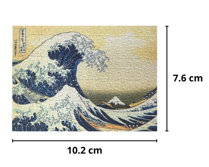 Katsushika Hokusai- La Gran Ola De Kanagawa Rompecabezas 150 Piezas Miniatura PieceRelax