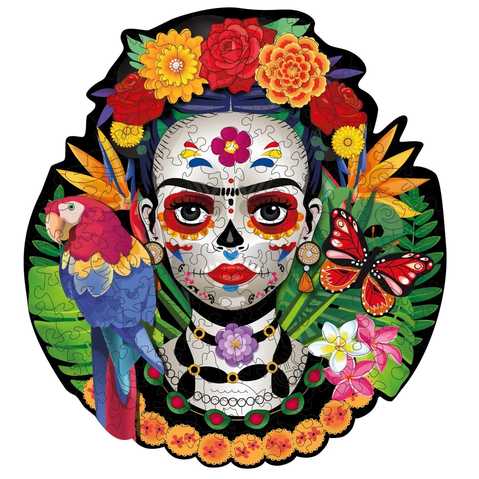 Folk / Colección Mexicana Edición Limitada : Catrina 150 Pz / 25 X 27cm