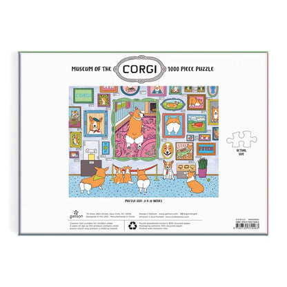 Museo De Los Corgi 1000 PZ Galison