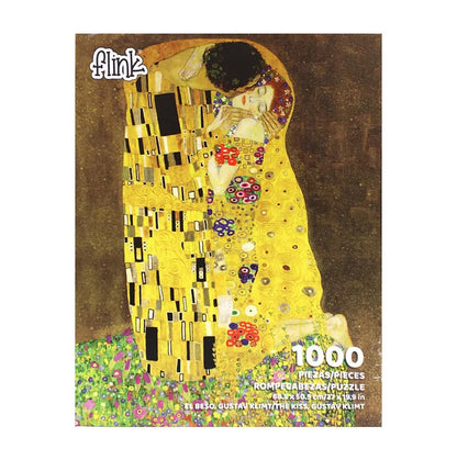 Gustav Klimt / El Beso 1000 Pzs Metalizado
