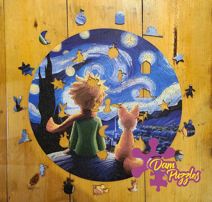 Principito Estilo Van Gogh