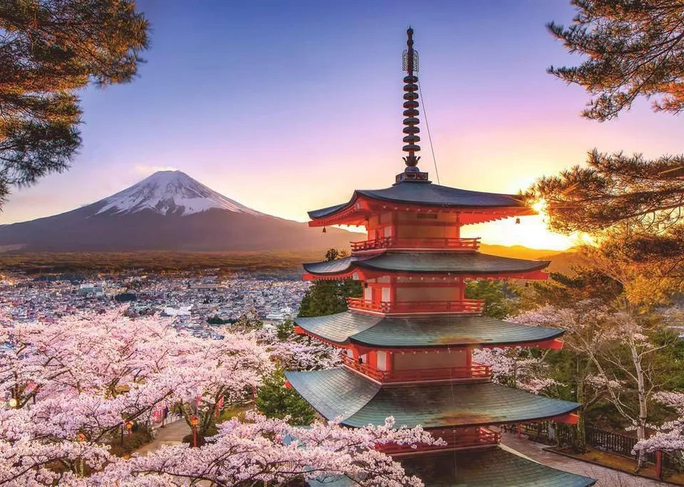 Mount Fuji Cherry Blossom 5827