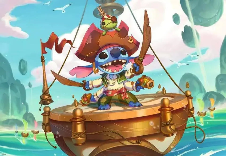 Lorcana Stitch Alien Buccaneer 300 pz