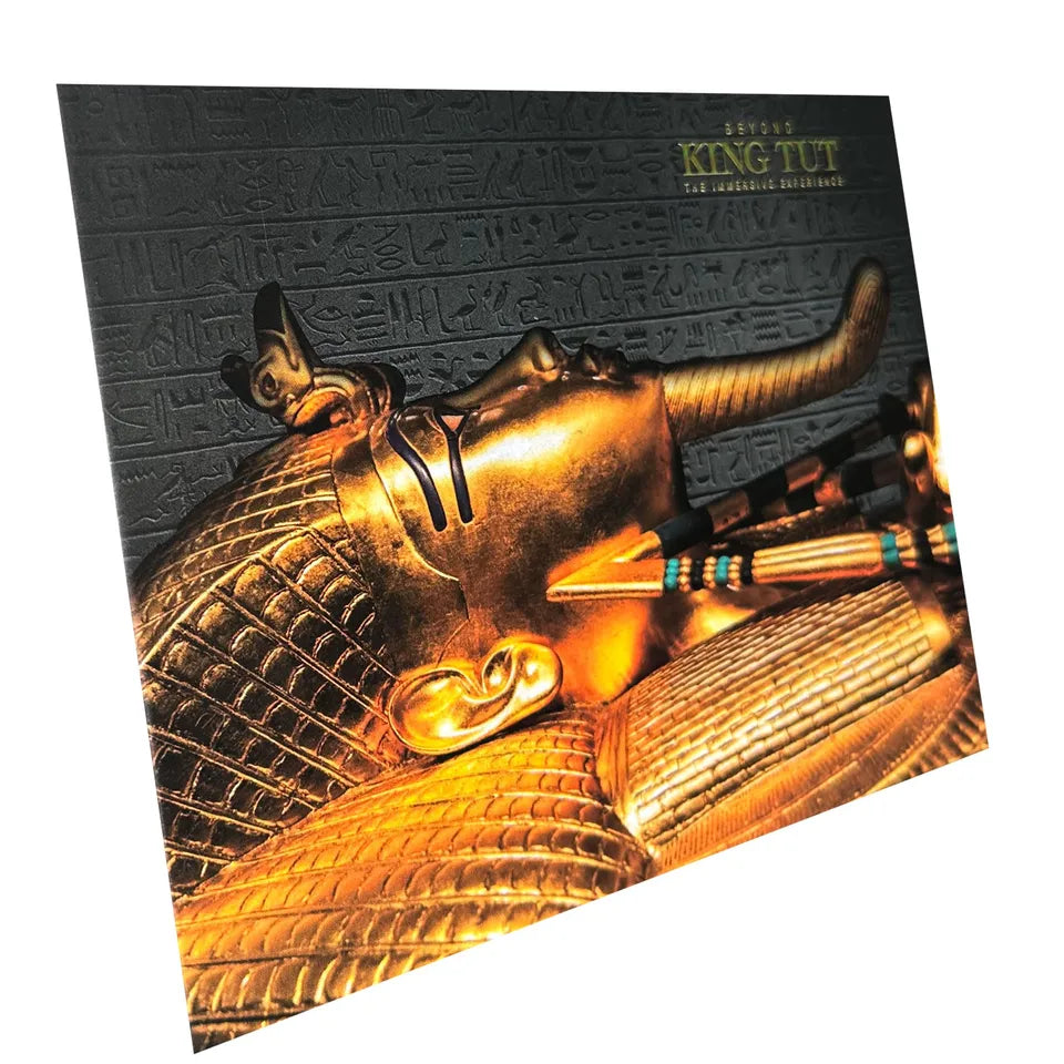 King Tut Sarcofago Egipto Metalizado