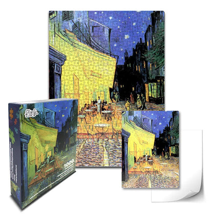 Van Gogh / Cafe en la terraza metalizado