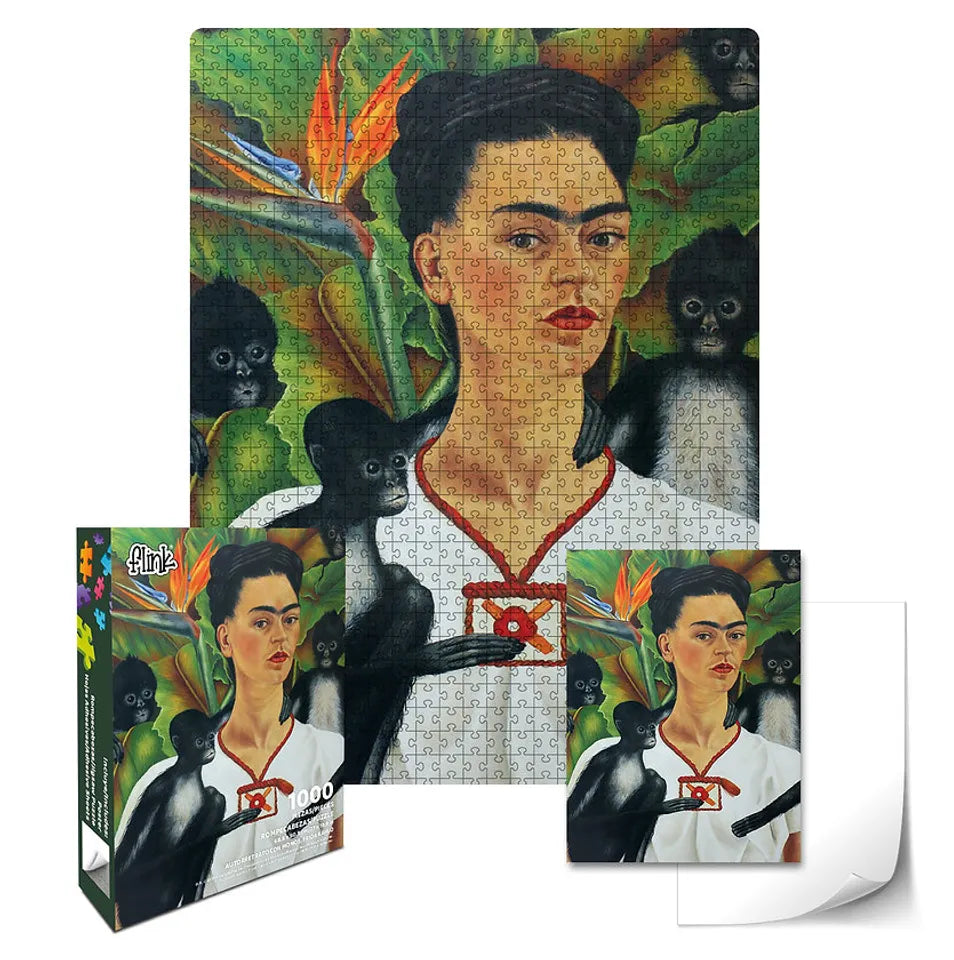 Autoretrato con Monos, Frida Kahlo 9002