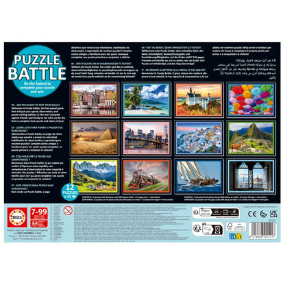 TRAVEL PUZZLE BATTLE (12x42)Pz 20121