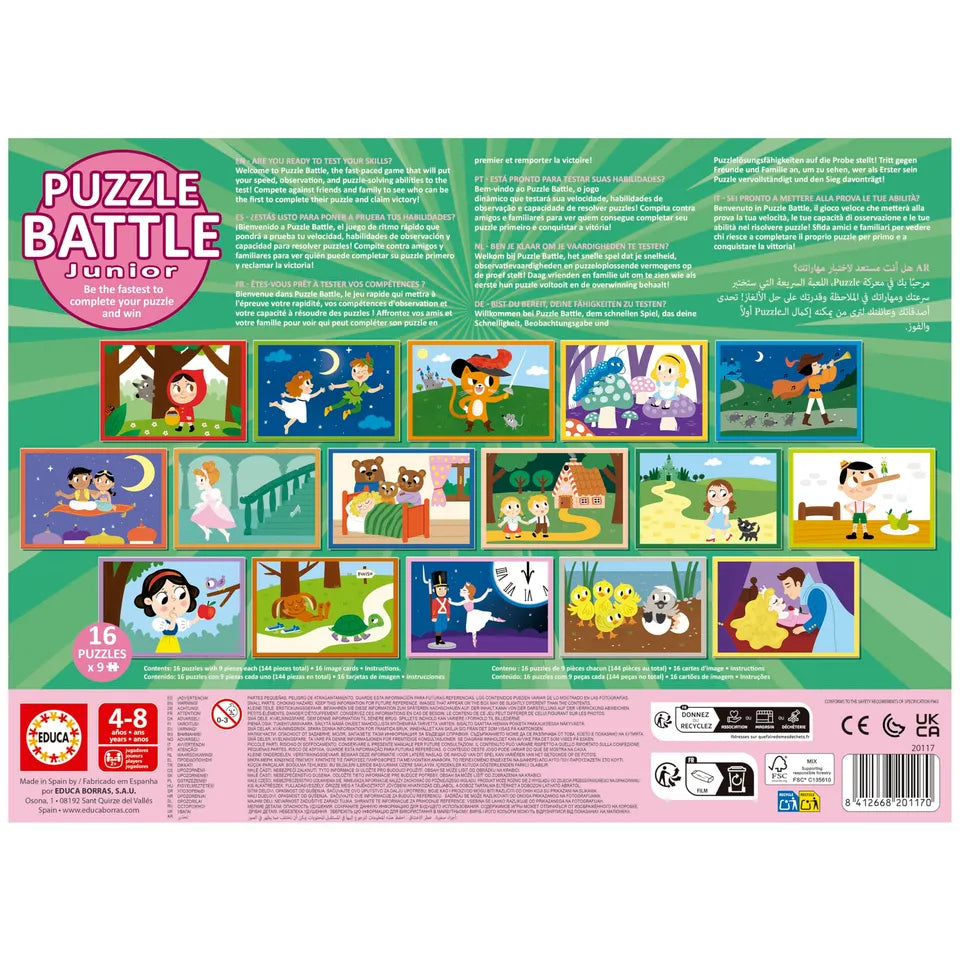 CUENTOS PUZZLE BATTLE Jr. (16x9)Pz 20117