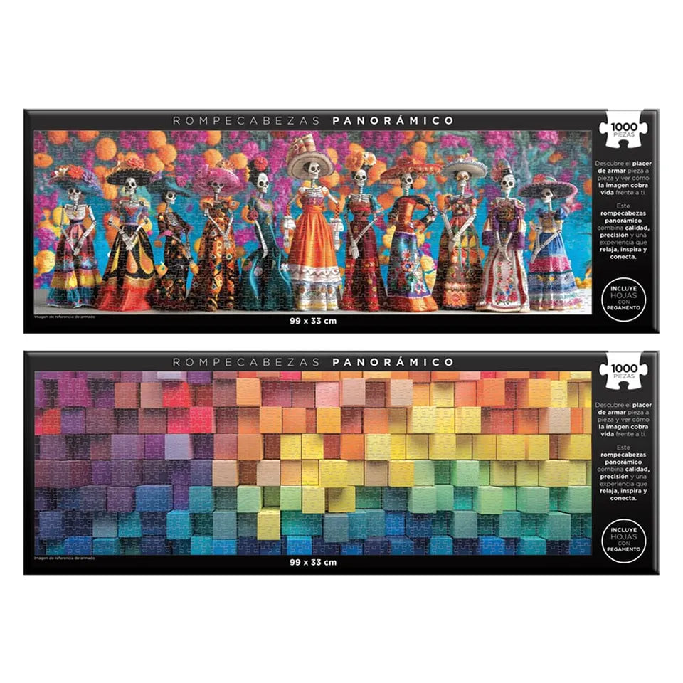 2 Pack Catrinas y Cubos coloridos JCA-5236