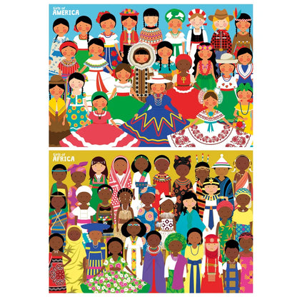 NIÑAS AMERICA Y AFRICA  20479
